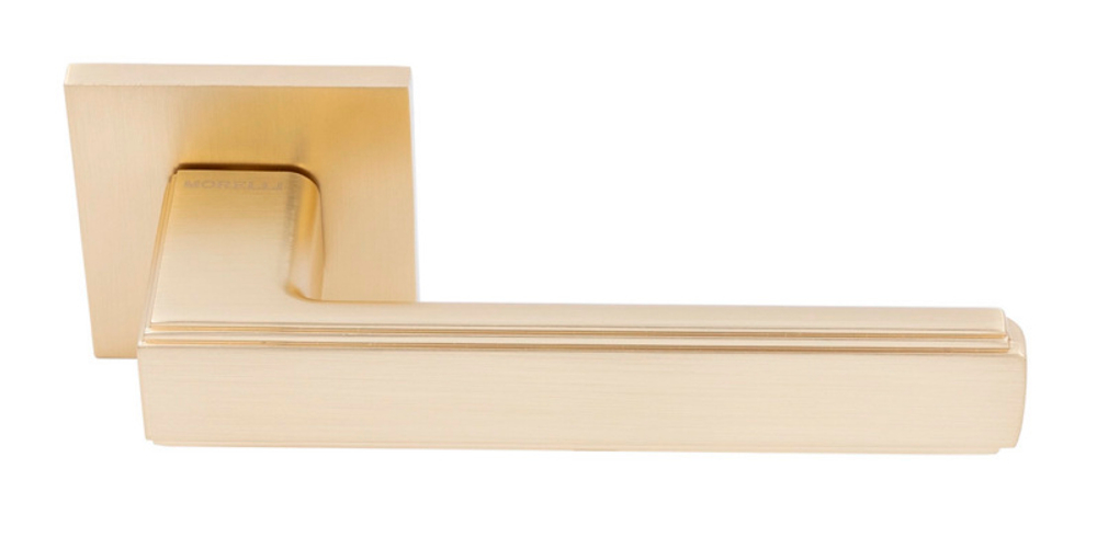 Ручка MORELLI MH-64-S6 MSG мат.сатин.золото квадрат. розетка 6 мм