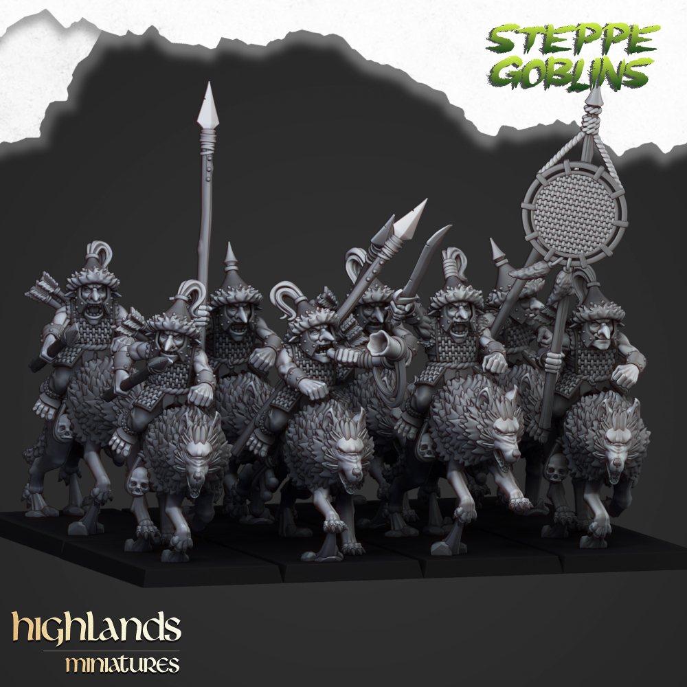 Steppe Goblins Wolf Riders v2