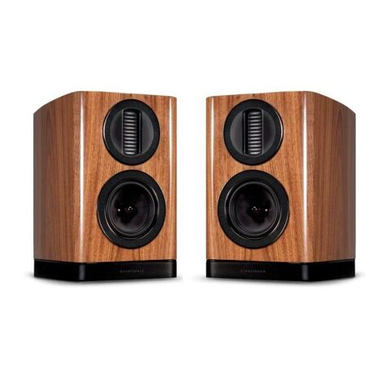 Wharfedale Акустическая система Aura 1 HI-GLOSS WALNUT, 100 Вт, коричневый