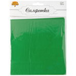 Салфетка в зеленом цвете, 33 см, 12 шт