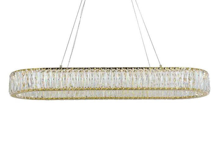 Люстра NEWPORT 8240N/90 oval gold