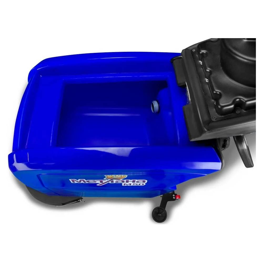 Аккумуляторная поломоечная машина Метлана М50B увеличенная емкость синяя
