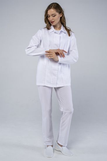 Брюки женские "ХАССП-Премиум" (белый)