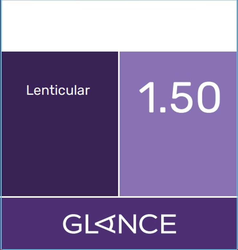 Линзы Glance 1.50 Lenticular