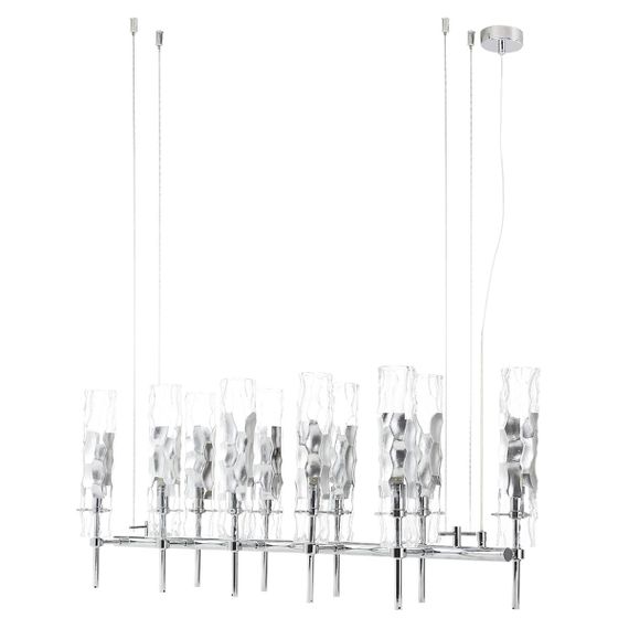 Подвесная люстра Crystal Lux Primavera SP10 Chrome