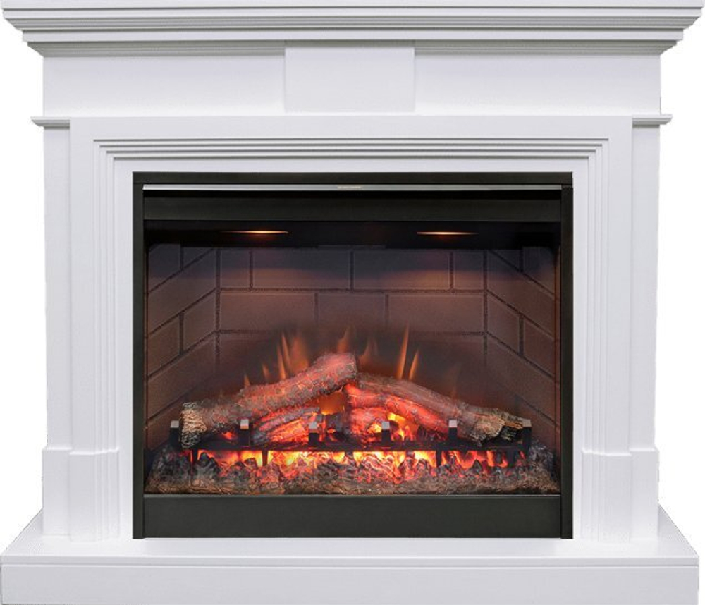 Каминокомплект Coventry - Белый с очагом Symphony 26'' DF2608-INT