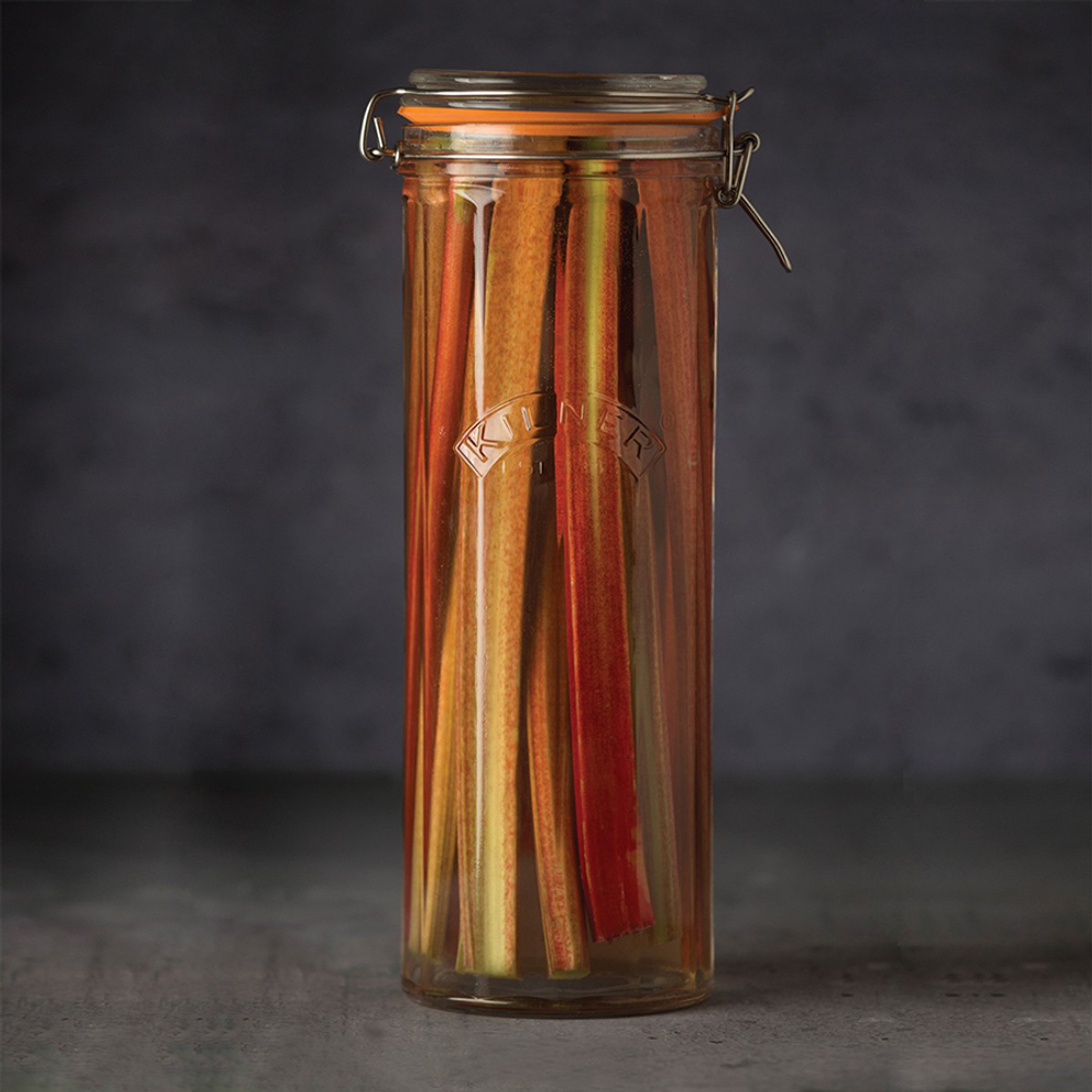 Банка гранёная Clip Top 2,2 л Kilner