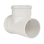 Тройник канализационный малошумный 110х110 мм 87,5° RTP Elite