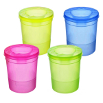 Стакан-непроливайка большой, неоновые цвета, ассорти (Гамма)