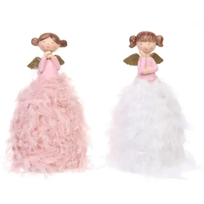 Фигурка «Милый ангел» 8,5*8,5*16,5 см с подсветкой, микс