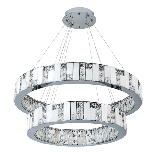 Подвесная светодиодная люстра Modelux ML.6985.800.600P CR