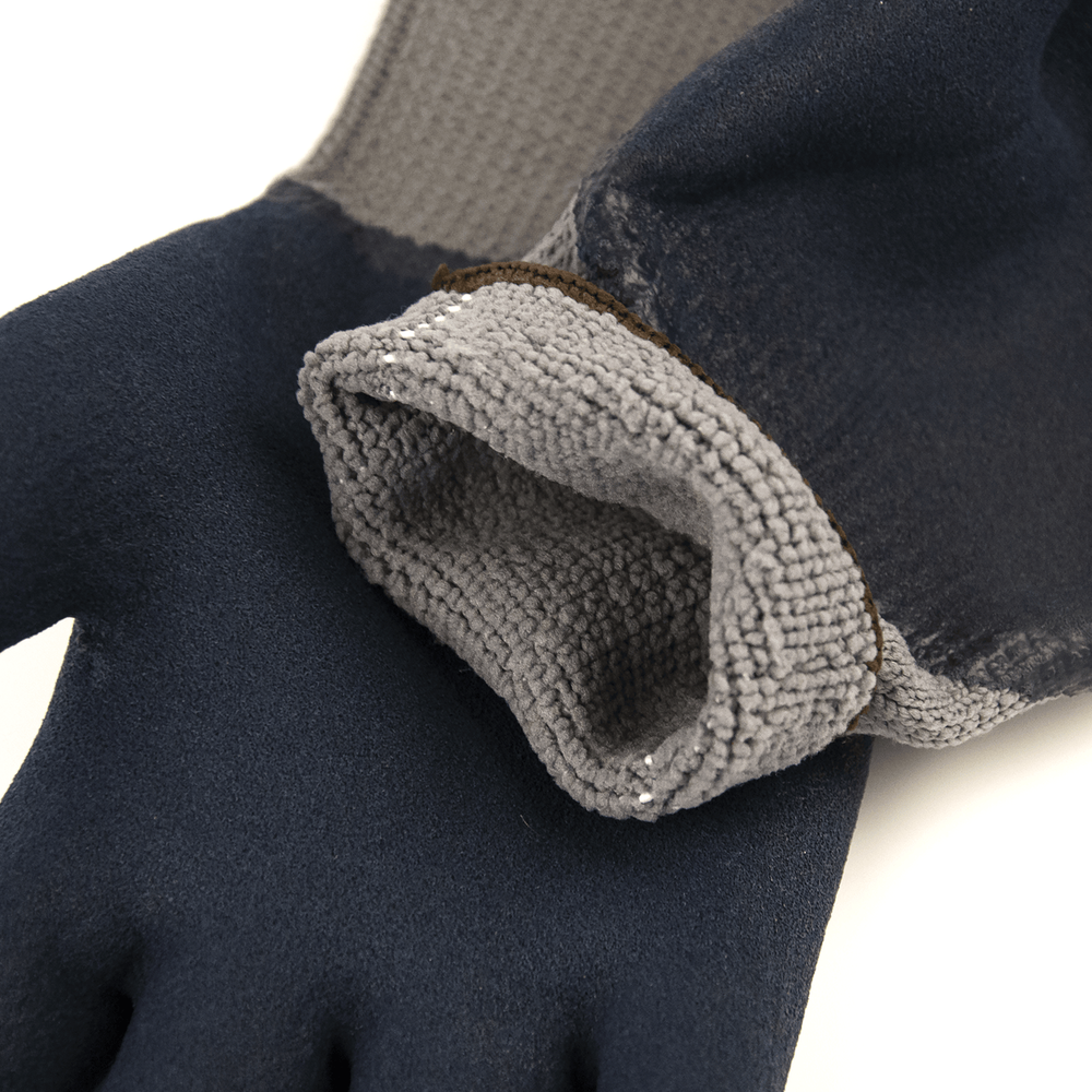 Рыболовные перчатки прорезиненные зимние GC (-20), Серый