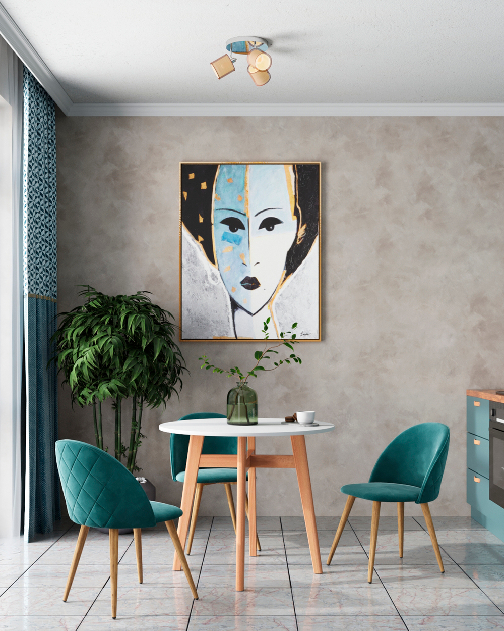 Светильник потолочный Moderli V10627-3C Room