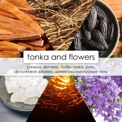 Аромасвеча Шкатулка  Tonka&Flowers