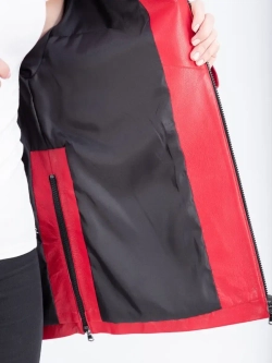 Куртка женская кожаная большие размеры