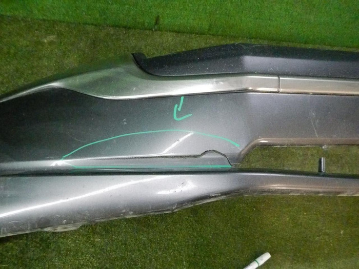 Юбка переднего бампера Toyota LCr Prado 150 (17-20)