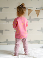 Свитшот прямой Mjölk Солнышки розовые