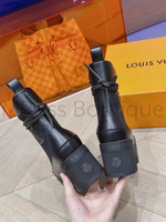 Женские ботинки Louis Vuitton Laureate черного цвета