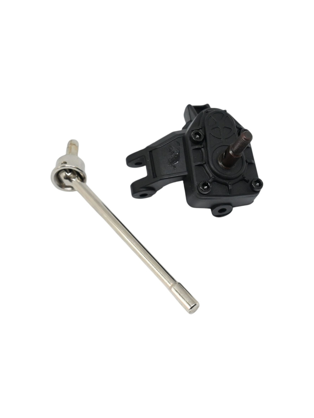 Левый передний портальный мост в сборе для автомоделей MJX H12Y/H12Y+