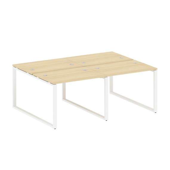 Метал Систем Рабочая станция на 4 места на О-образном м/к БО.СМ-4.1