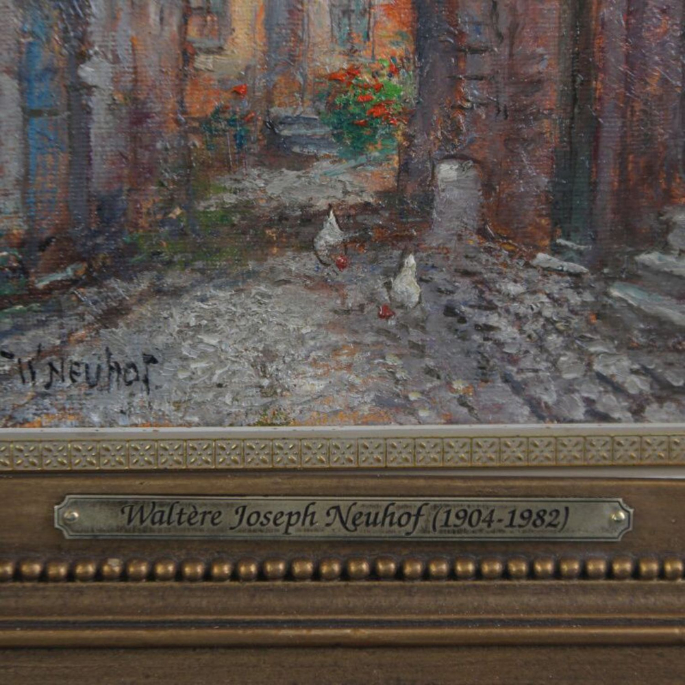 Винтажная картина «Городской Пейзаж»