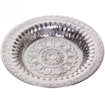 Поднос металлический «Цветок» 20см