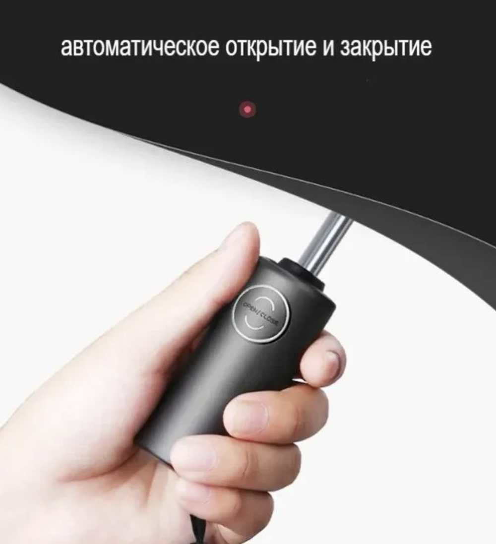 Зонт автоматический Zuodu черный