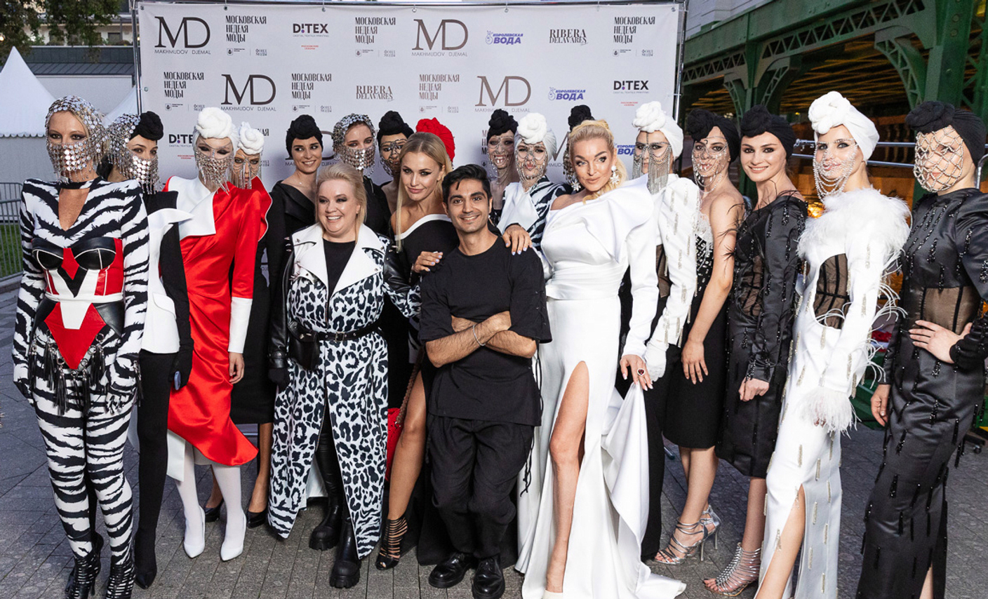 Показ Джемала Махмудова на Московской неделе моды