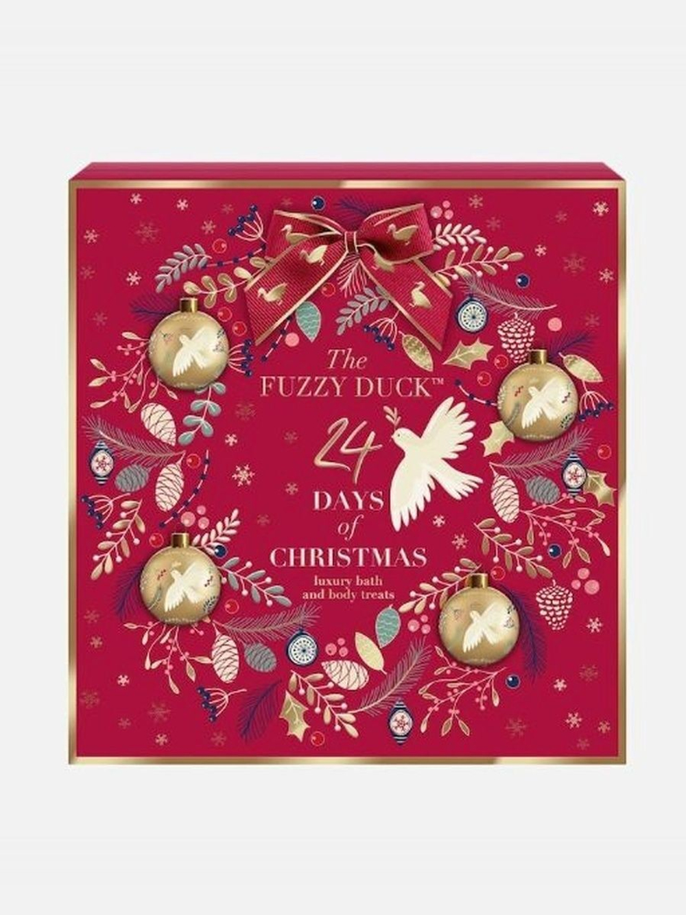 Адвент-календарь 2025 The Fuzzy Duck Winter Wonderland Luxury, эксклюзивные бьюти-сюрпризы для лица и тела, косметика для всех типов кожи