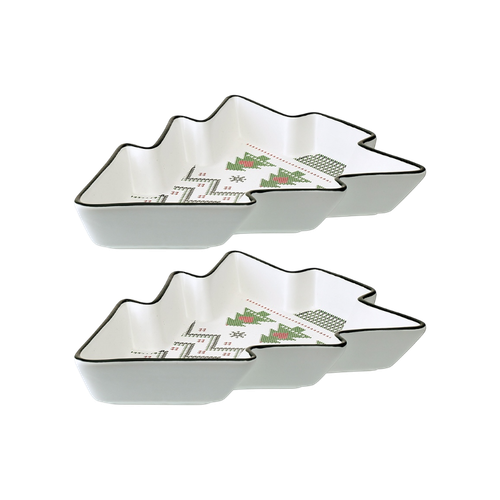 Набор из двух сервировочных тарелок Sweet Memories из коллекции New Year Essential