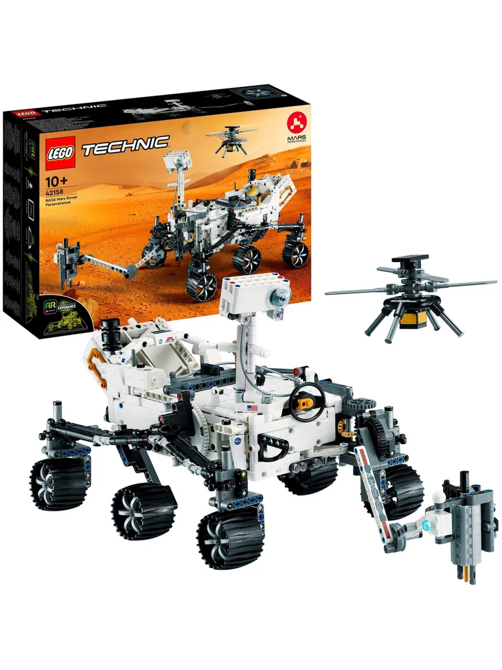 Конструктор Лего Техник Марсоход NASA Perseverance | LEGO Technic NASA Mars Rover Perseverance 42158_УЦЕНКА