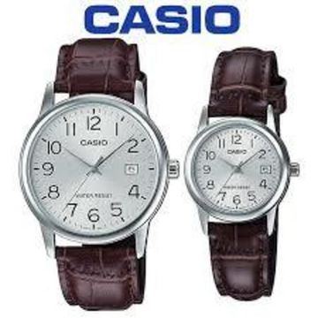Парные часы Casio Standard: MTP-V002L-7B2 и LTP-V002L-7B2