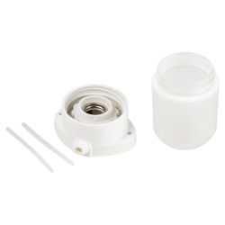 Светильник ЭРА НББ 02-60-001 для бани и сауны керамика/стекло прямой IP54 E27 max 60Вт 135х110х85 белый НПБ400 | Светильники ЖКХ РБ