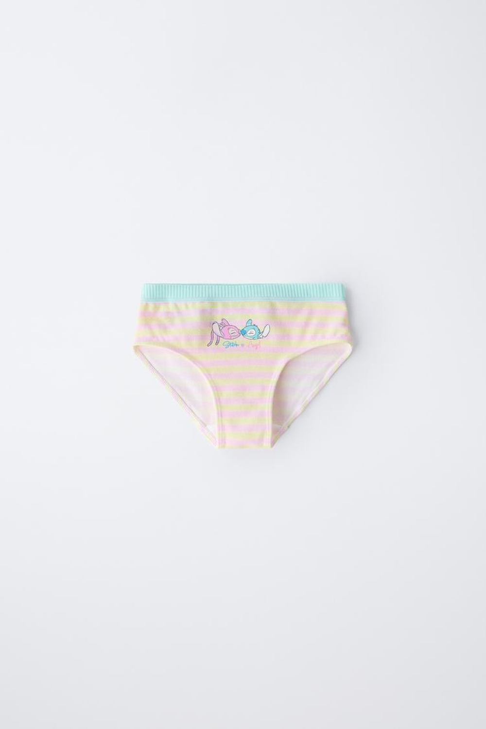 ZARA НАБОР ИЗ ТРЕХ ТРУСОВ LILO & STITCH © DISNEY, РАЗНОЦВЕТНЫЙ