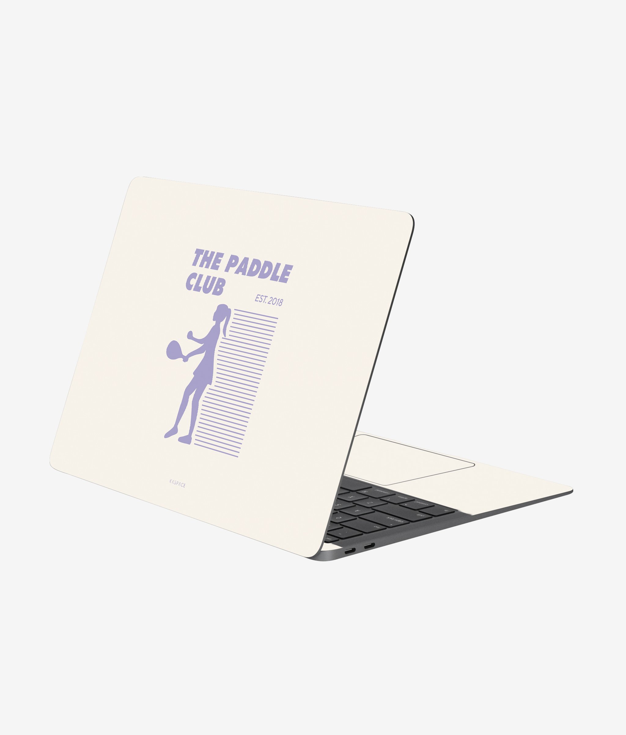 Виниловая наклейка THE PADDLE CLUB для MacBook