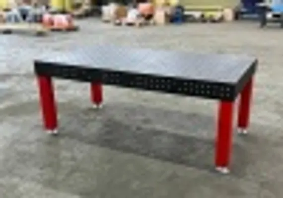 Сборочно-сварочный стол из стали c отверстиями D28, Слот-Стол