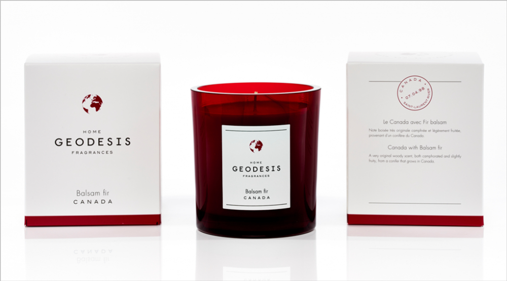 Свеча ароматическая 260г Geodesis Balsam Fir