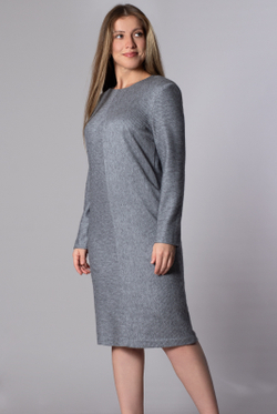 Платье женское 4479АП, серый #133Сер054479АП