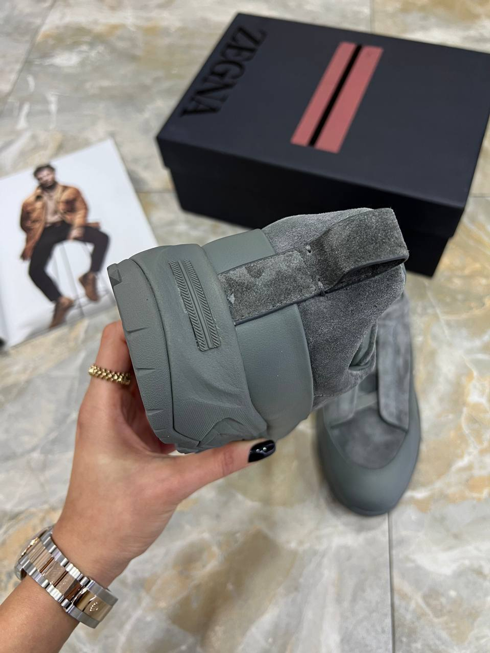 Кеды Zegna