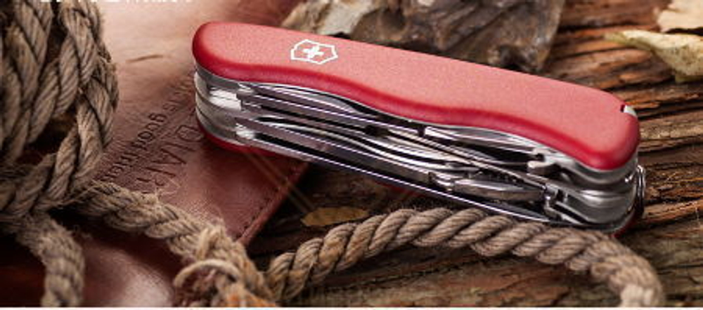 Нож многофункциональный Victorinox Hercules 111 мм, Red