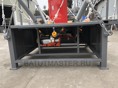 Батут-банджи «Полёт 5», 4-местный, 9×9×6 м