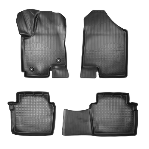 Ковры в салон Norplast/Unidec для Dongfeng 580 (2017-)Полиуретан,Черный, арт.NPA11-C25-020