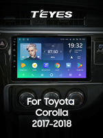 Teyes SPRO Plus 9" для Toyota Corolla 2017-2018