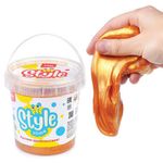 Слайм Style Slime классический "Золотой с ароматом банана", 150 мл, LORI, Сл-006