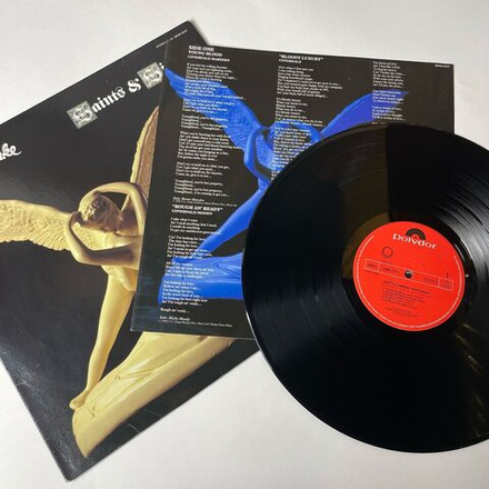 Винтажная виниловая пластинка LP Whitesnake Saints and Sinners (Japan 1982) (No Obi) Rock An' Roll Angels