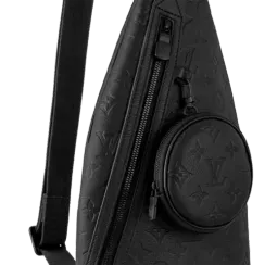 Сумка-слинг Louis Vuitton Duo кожа Monogram Shadow