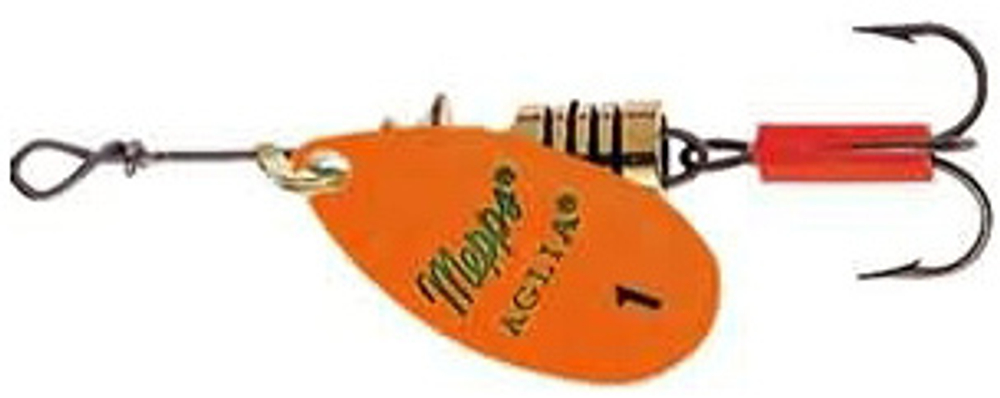 Блесна вращающаяся Mepps AGLIA FLUO, 4, Orange