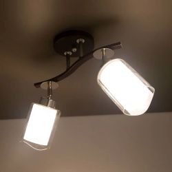 Citilux Фортуна CL156122 Люстра с поворотными плафонами Венге Хром