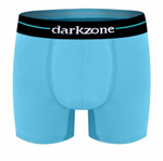 Голубые хлопковые трусы-боксеры (Размер: M) (Цвет: голубой)