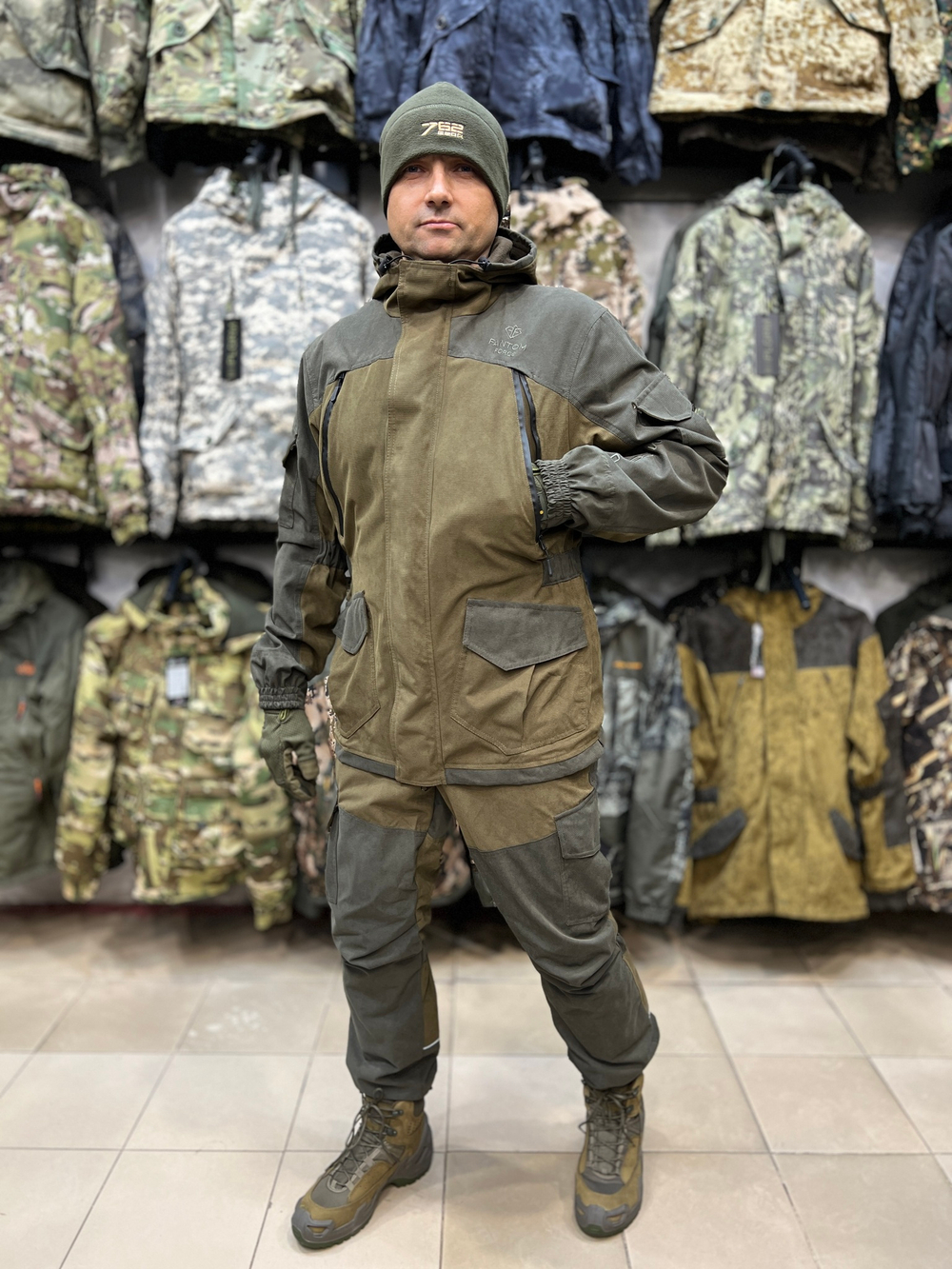 Демисезонный костюм Gorka NEXT Demi L.Brown из ткани Icelandia (Fantom Force)